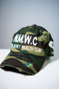 NMWC CAMO Distressed Dad Hat