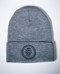 NMWC Tile Logo Distressed Long Beanie