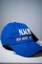 Load image into Gallery viewer, NMWC &quot;NIPSEY BLUE&quot; Distressed Dad Hat
