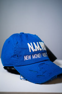 NMWC "NIPSEY BLUE" Distressed Dad Hat