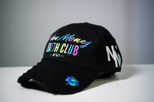 Neon Colorway Distressed Dad Hat