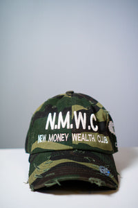 NMWC CAMO Distressed Dad Hat