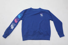 Load image into Gallery viewer, Crew neck South Beach Camo &quot;Nipsey Blue&quot;
