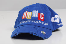 Load image into Gallery viewer, NMWC Tile Logo Distressed Dad Hat &quot;Nipsey Blue&quot;
