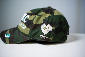 NMWC CAMO Distressed Dad Hat