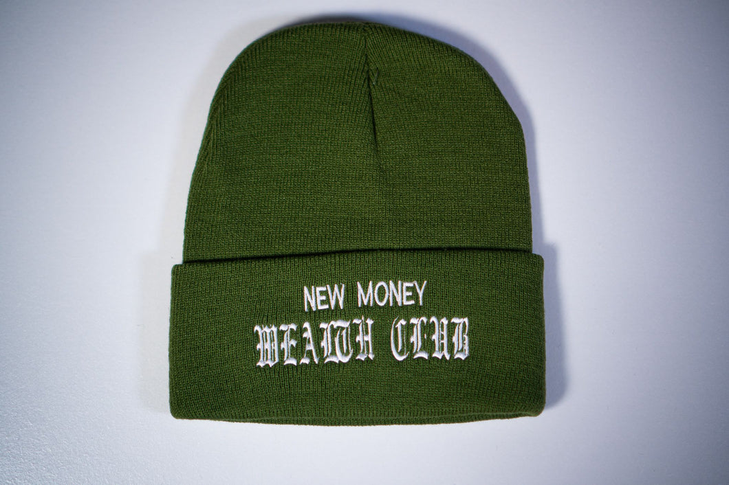 NMWC OLIVE Long Beanie