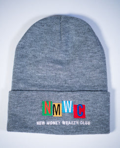 NMWC Tile Logo Distressed Long Beanie