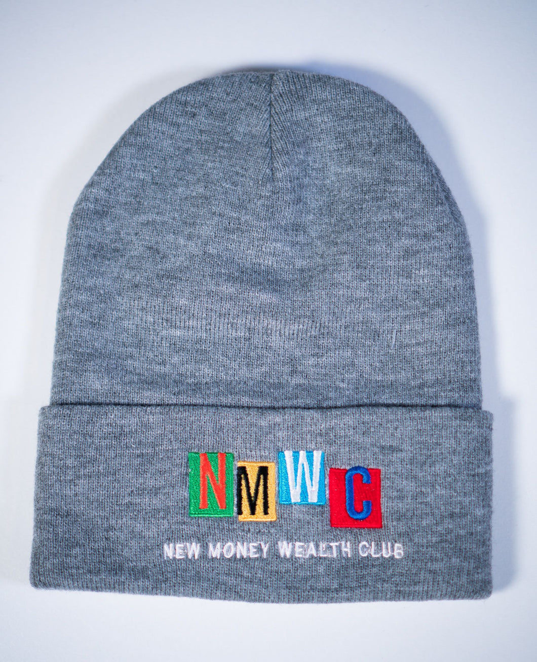 NMWC Tile Logo Distressed Long Beanie