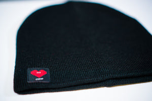 BLACK Short Beanie