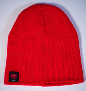 RED Short Beanie