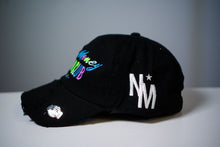 Load image into Gallery viewer, Neon Colorway Distressed Dad Hat
