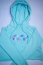 Load image into Gallery viewer, South Beach Colorway Womens Hooded Crop Top
