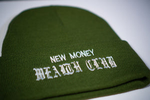 NMWC OLIVE Long Beanie