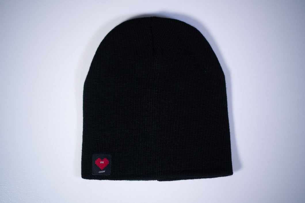 BLACK Short Beanie